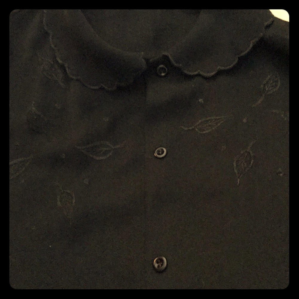 Black dress shirt